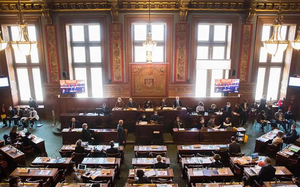 séance du conseil de paris