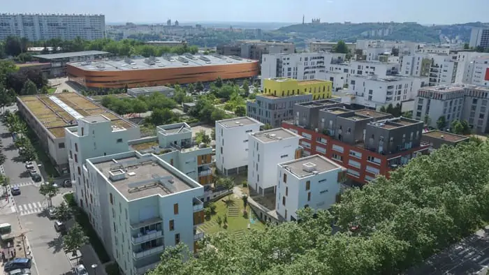 rénovation du quartier de La Duchère, à Lyon (69)