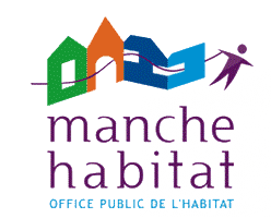 logo du bailleur social Manche Habitat