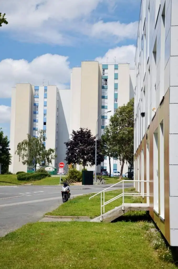 résidentialisation du quartier de La Vigne aux Roses par Vendée Habitat, à La-Roche-sur-Yon (85)