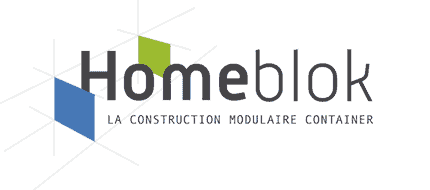 logo de Homeblok, solution de construction modulaire