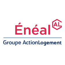 logo de Énéal, foncière médico-sociale d'Action Logement