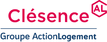 logo du bailleur social Clésence, filiale du groupe Action Logement